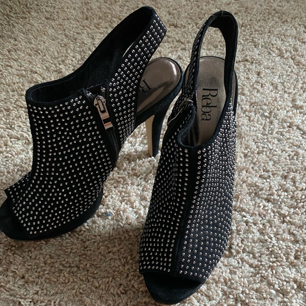 Studded Heels